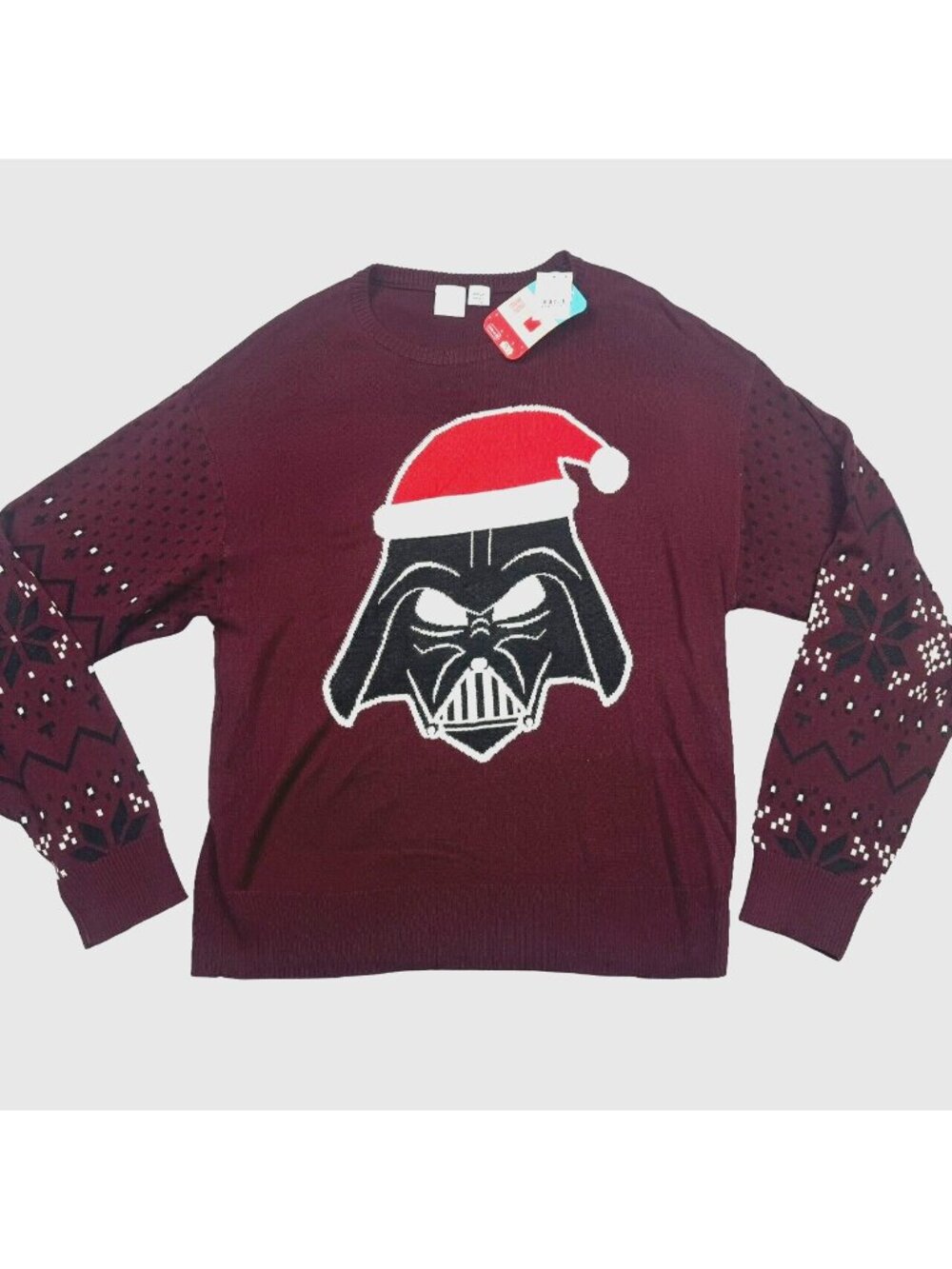 NEW Disney RETRO REIMAGINED Star Wars Christmas Sweater Red • Small